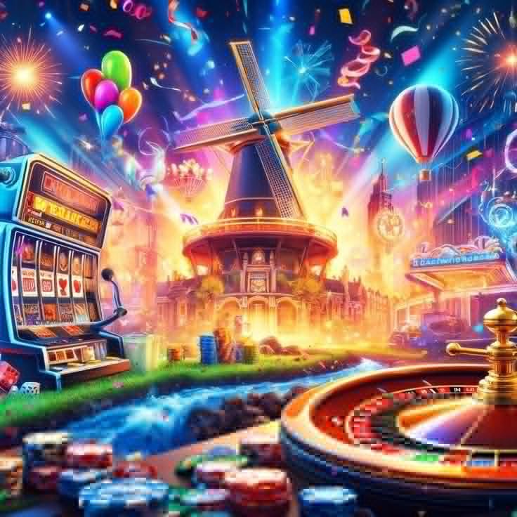 Ilustrasi taruhan olahraga sepak bola dengan stadion di malam hari